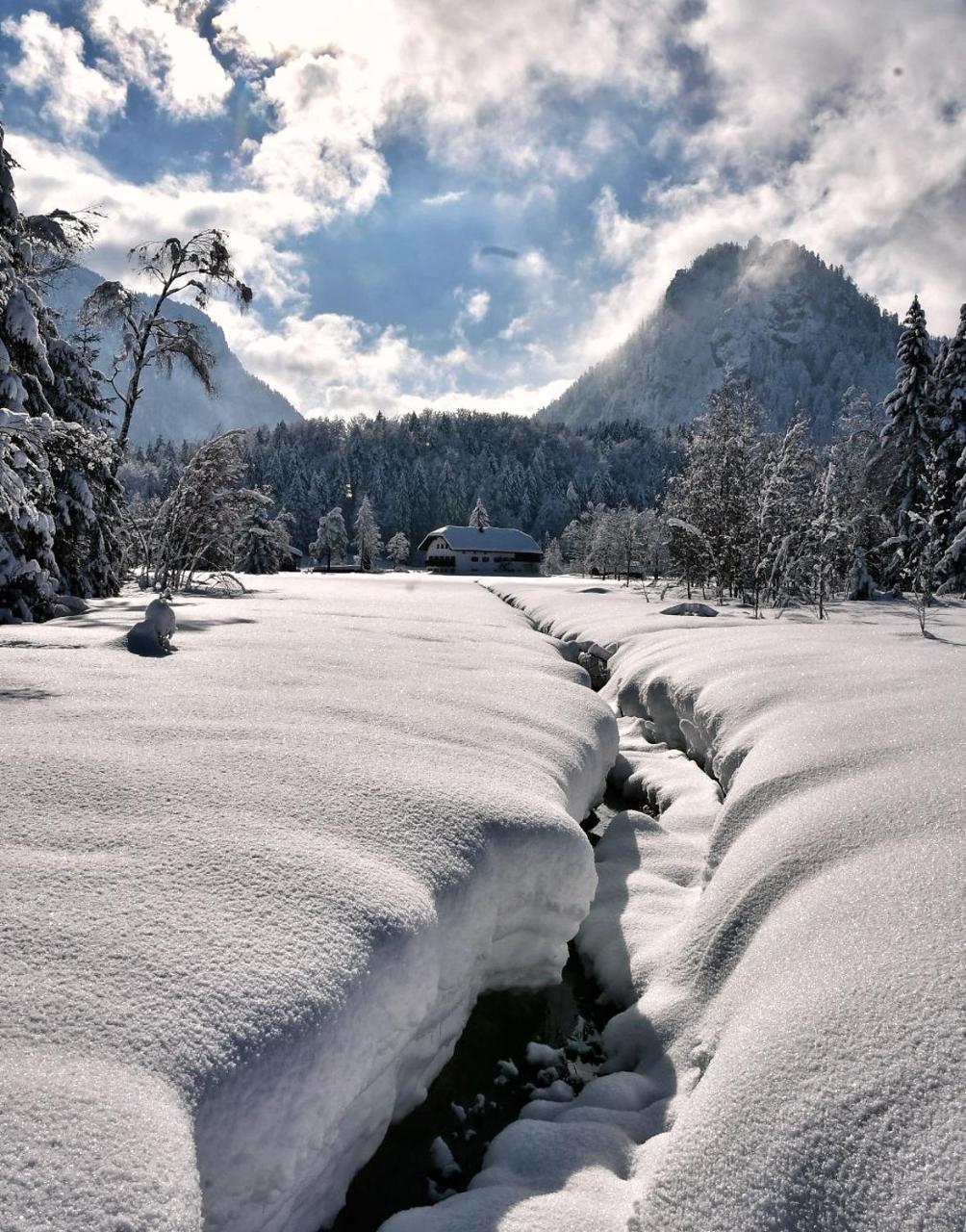 Landhotel Binderhaeusl Garni Inzell Dış mekan fotoğraf